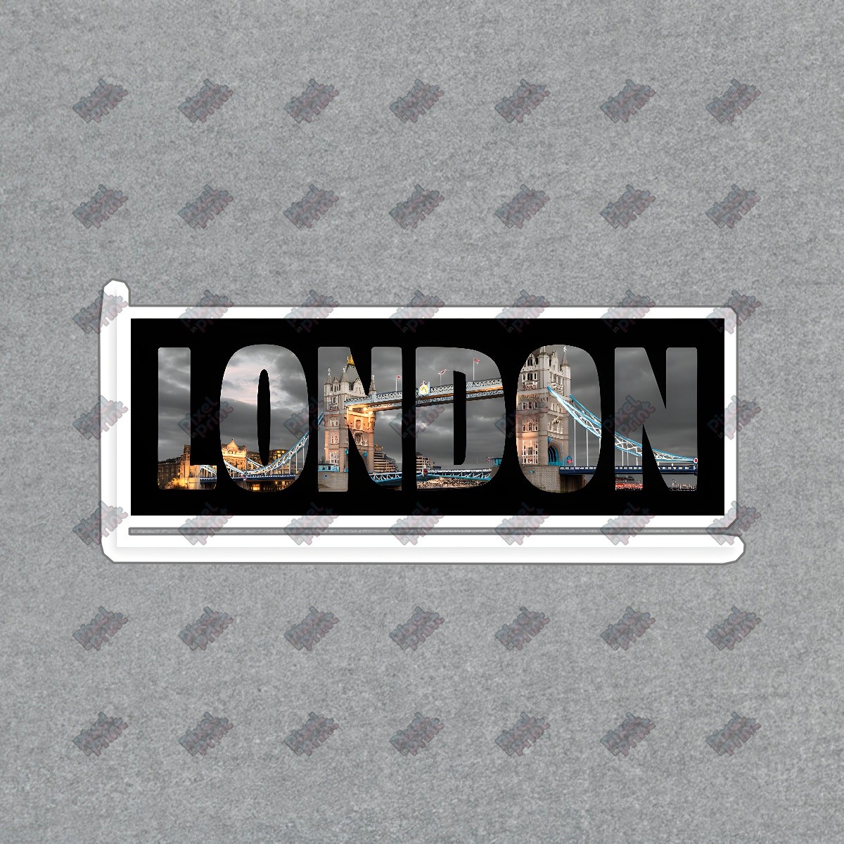London City Sign Iconic Landmark Wall Art Modern Urban Decor Tower #8303