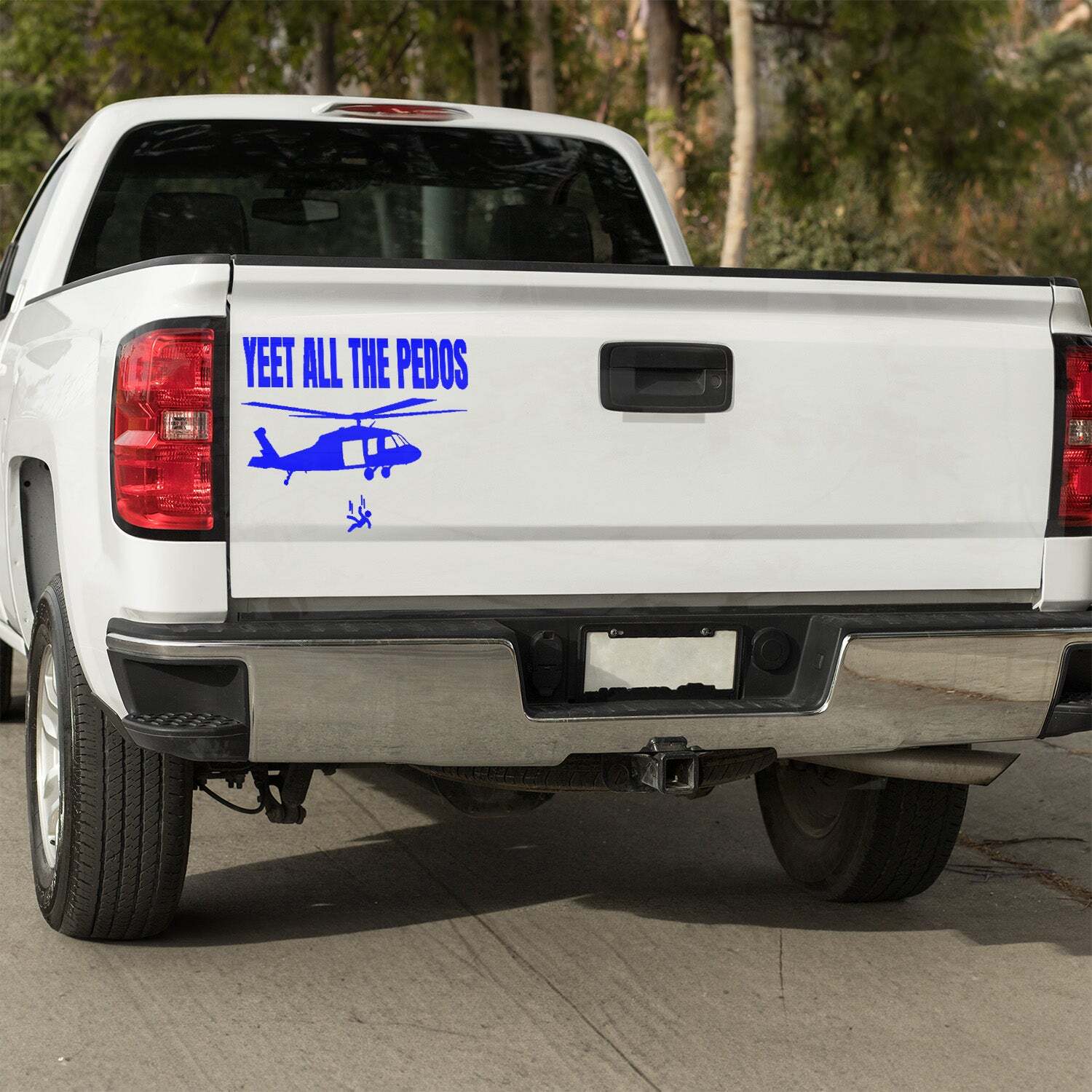 yeet all the Pedos Vinyl Decal Epstein Truck Car Van Laptop sticker