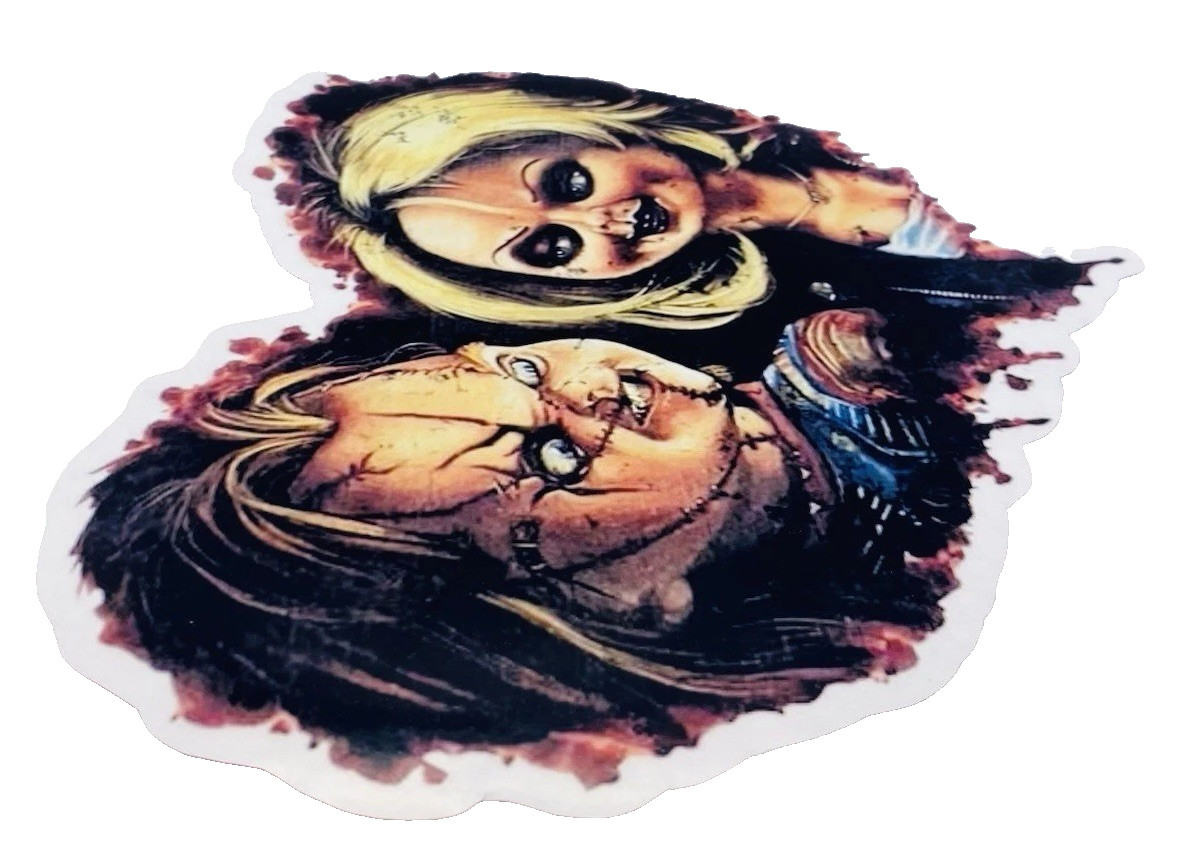 Bride Of Chucky Tiffany Inspired Waterproof Car Decal Vinyl Sticker Horror