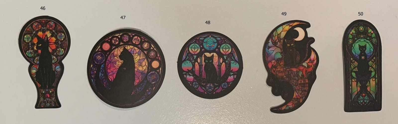 GOTHIC CATS Vinyl Stickers – Select A Sticker – BUY2GET8FREE!