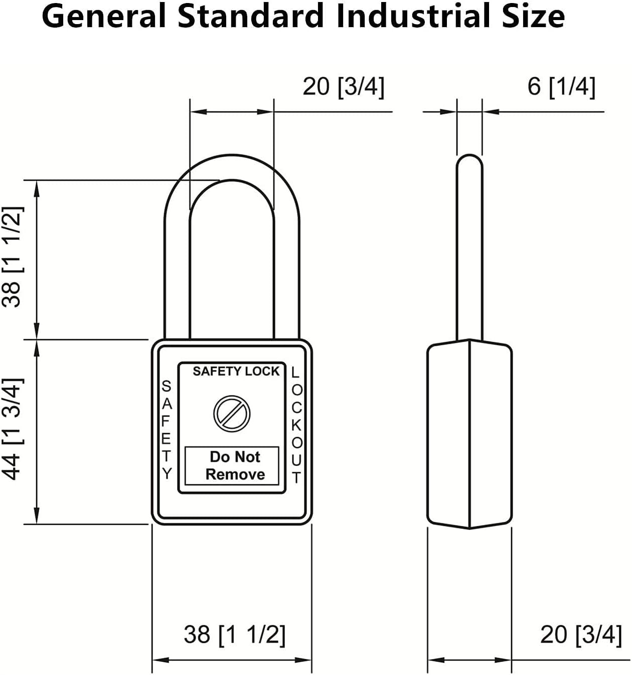Lockout Tagout Lock 5pcs Set Loto Product Safe Padlocks for Lock Out Tag Out Sta