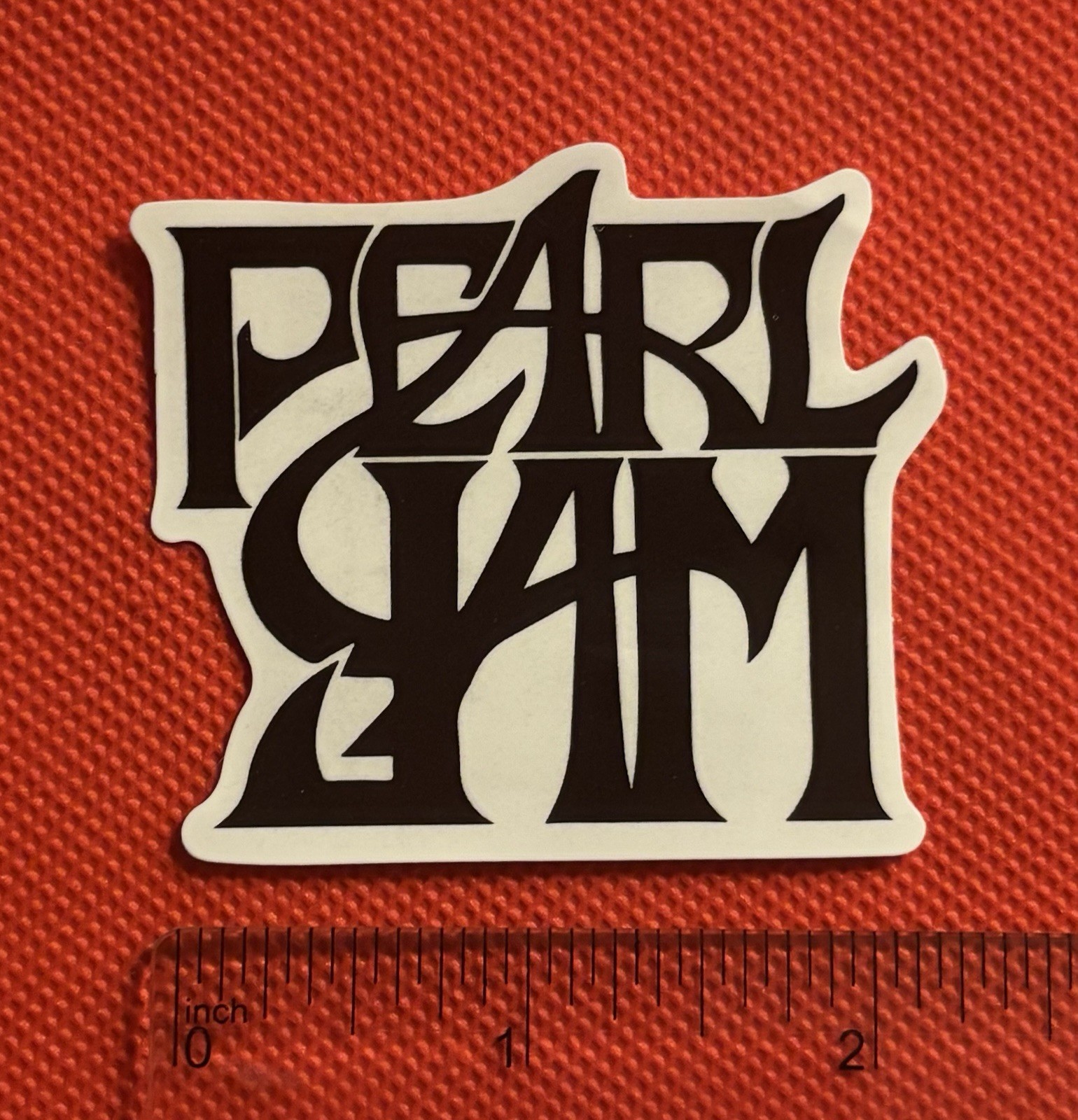 Pearl Jam Band Decal Sticker Black And White Fast Free US Shipping 🇺🇸