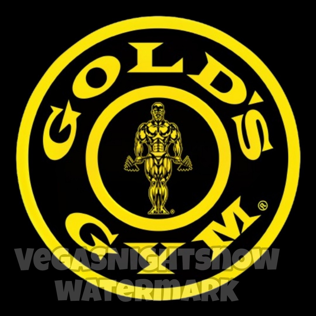Golds Gold's Gym Laminated (2) 4in Vinyl Stickers InOutdoor Bodybuilding Workout