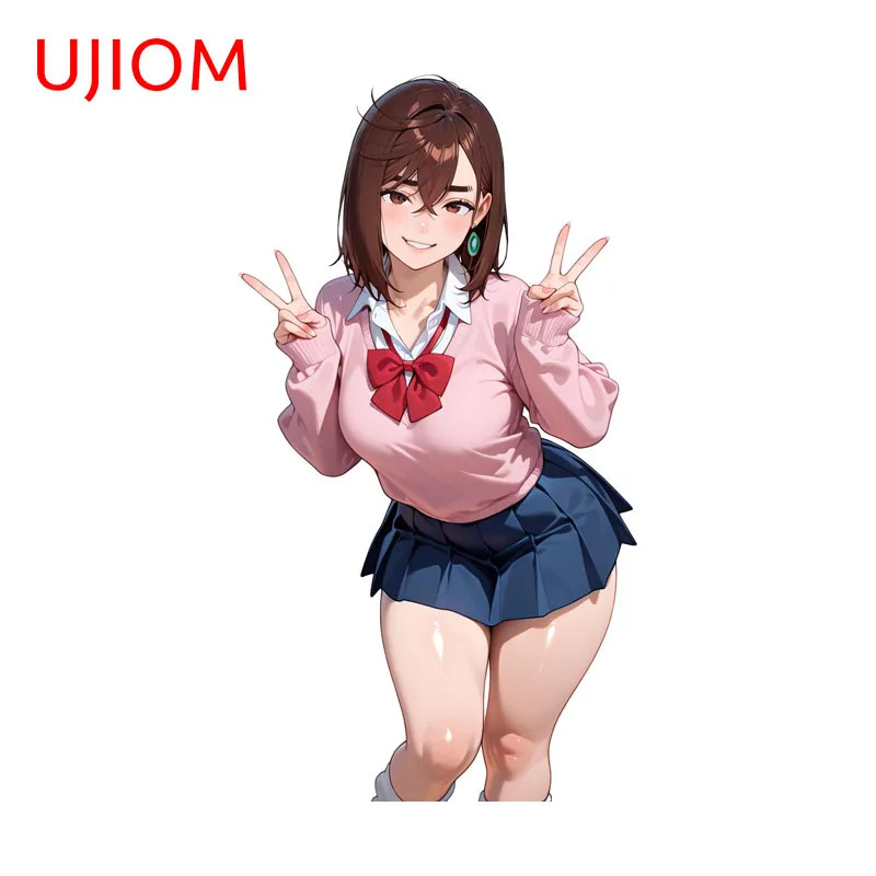 UJIOM Momo Ayase Girl Wall Sticker Fashionable Adhesive Artistic Vinyl Decal