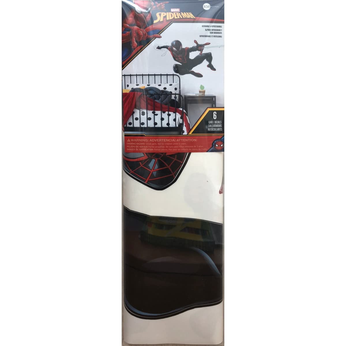 Marvel Spider-Man Miles Morales Giant Peel and Stick Wall Decals by , RMK3921GM