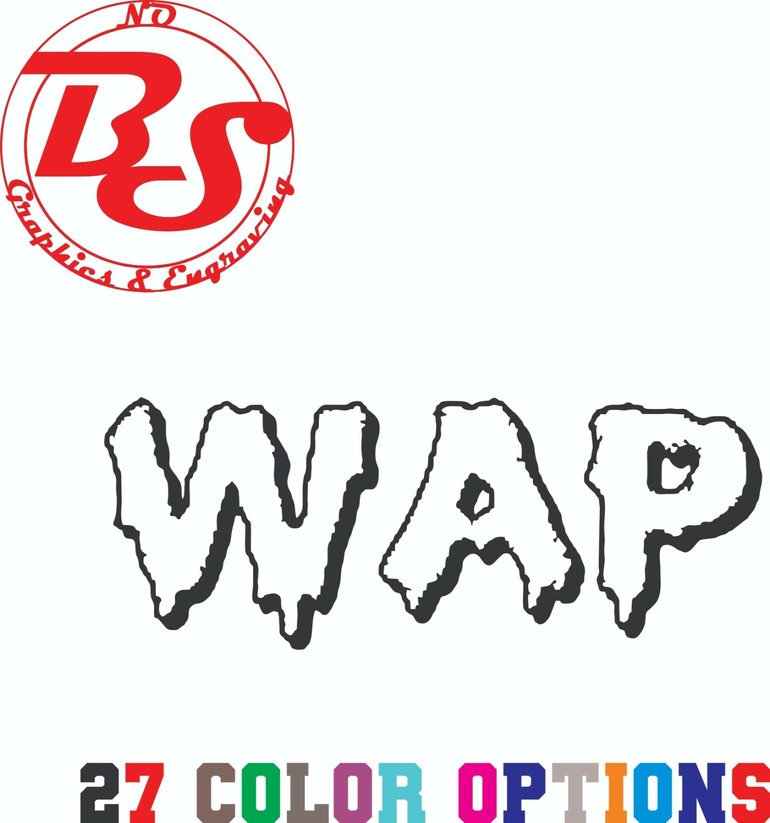 WAP Wet Ass Pussy Porn Star BBC Funny Joke Vinyl Decal Adult XXX Porn Hub noBS