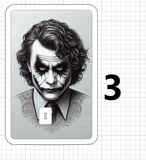 Joker Playing Card ATM Debt Credit Card Sticker Skin Fan Art Original Ace King
