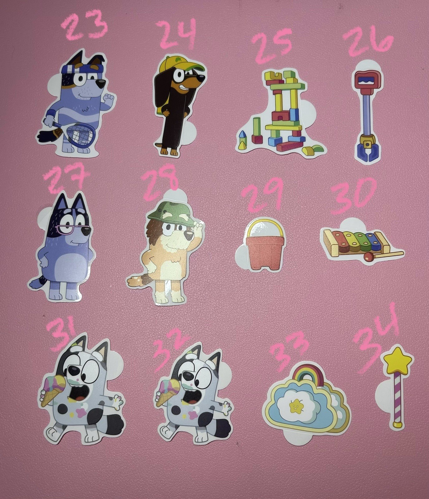 Bluey Stickers