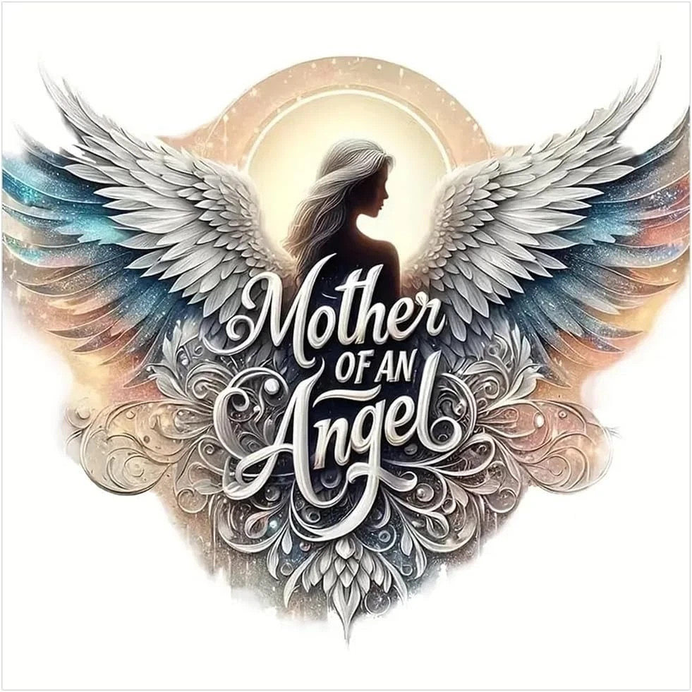 Mother of an Angel Sticker Decal Laptop Wall Mirror Cup Tumblr Locker Bin