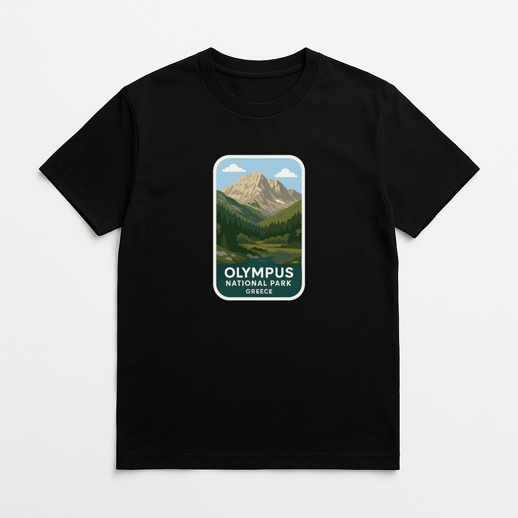 Olympus Greece Iron On Heat Transfer Vinyl HTV Die-Cut World National Parks