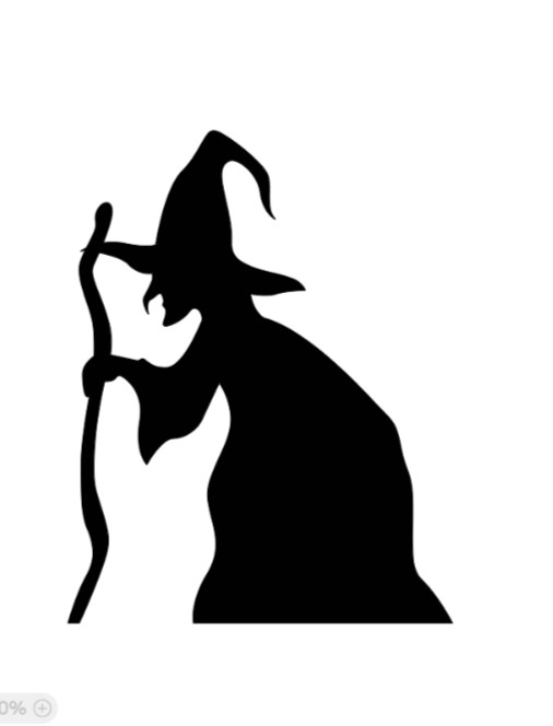 Creepy Old Witch Vinyl Decal Sticker Car Truck Window Laptop Halloween