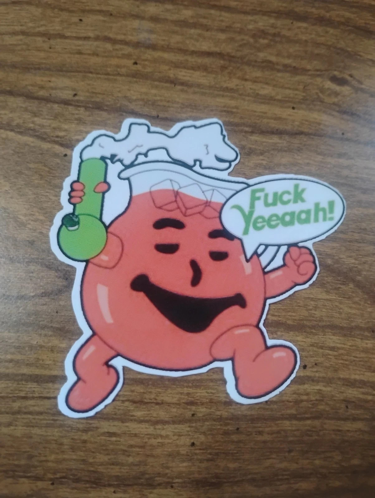Kool-Aid Drinking Party Funny 420 Stoner Adult Humor Vinyl Decal Sticker
