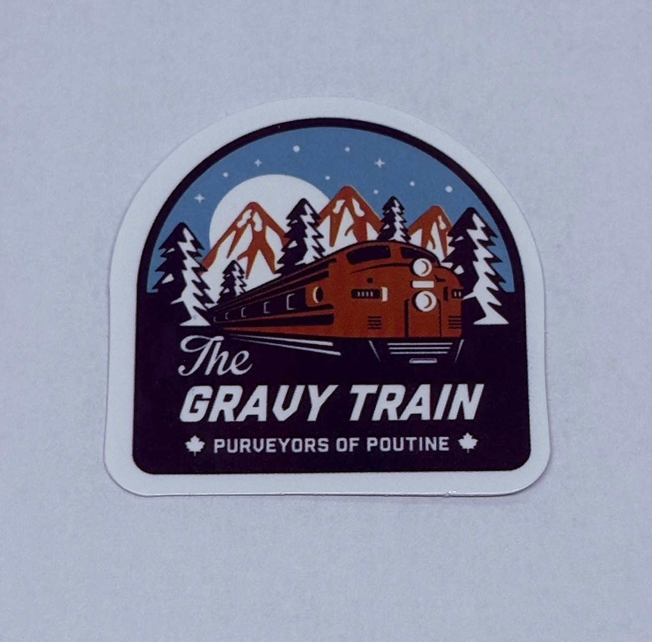“The Gravy Train” Sticker National Park Travel Tour Art Decal Vinyl Souvenir Tc6