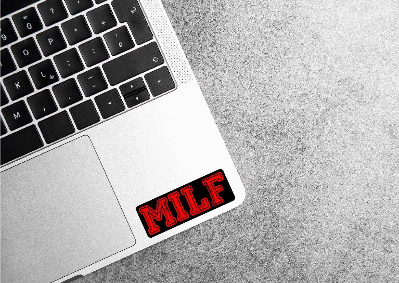 MILF Decal Sticker Black & Red Milfin Mom I Like to F Hot Cougar Mothers Day Gif