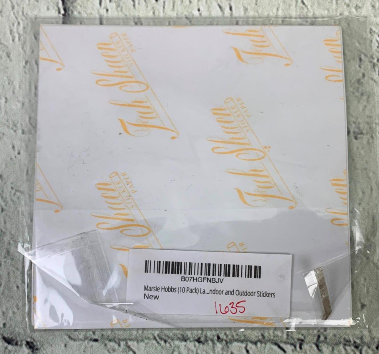 10 Pack Large Recycle Sticker 5in x 5in Logo Symbol to Organize