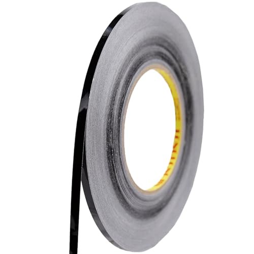 Vinyl Pinstriping Tape Pinstriping Decals DIY Stickers 1/3" x 150ft Black