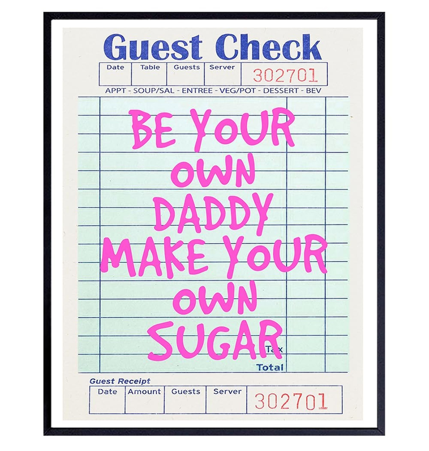 funny Quotes Wall Decor – Home Office Bedroom Decor for Women – Preppy Trendy…