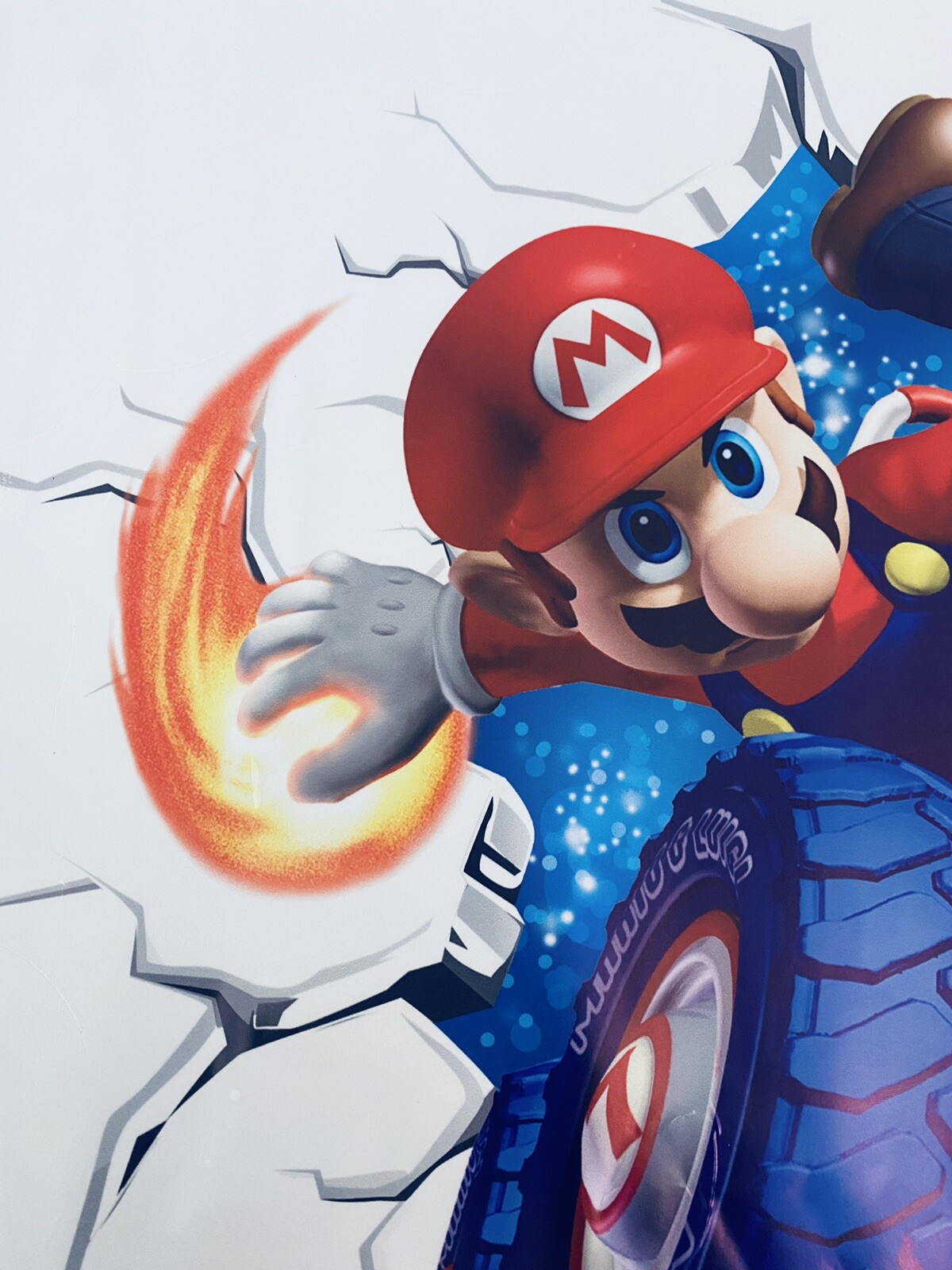 Super Mario Brothers Removable Wall Sticker 21"x 14.5" 3D Decal Kids Home Decor