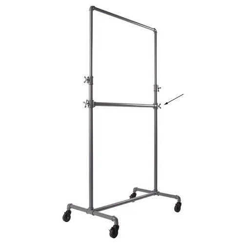 Econoco PSAOH Pipeline Add-On Hangbar for Ballet Racks