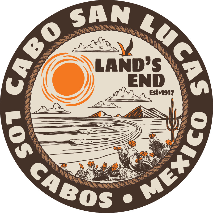 CABO San Lucas Los Cabos Mexico Sunset Coast Retro Vintage Vinyl Sticker Decal