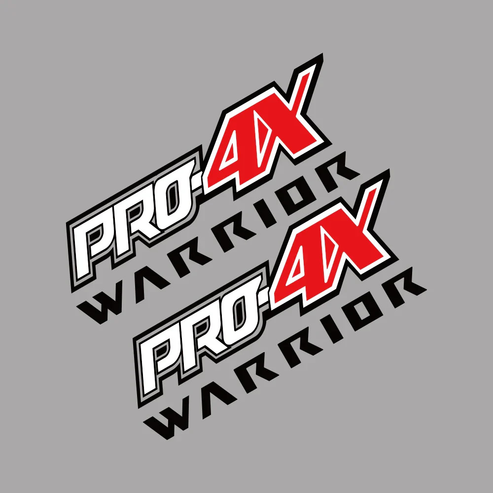 Aftermarket Pro-4X Rear Bed Side Decal for Nissan Navara Warrior / SL / ST | Vin