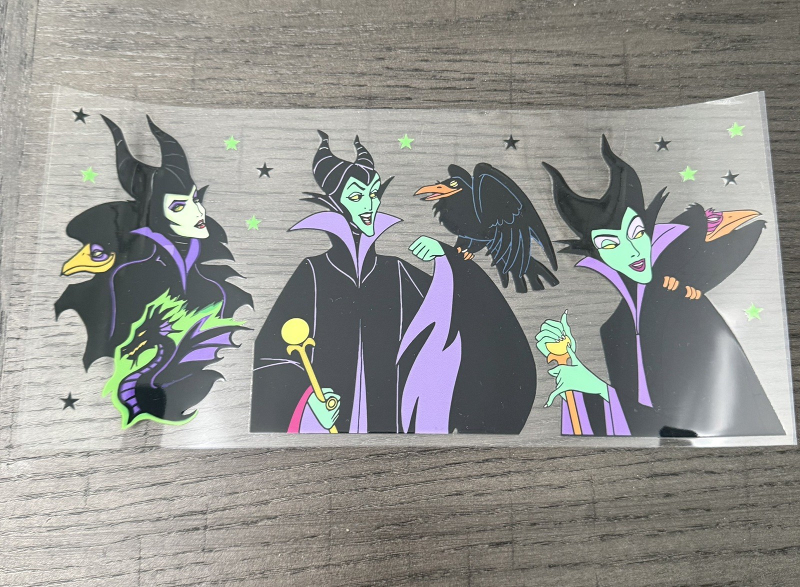 10 mix UV DTF 16 oz Cup Wraps Mostly Disney Villains Toy Story Cars New