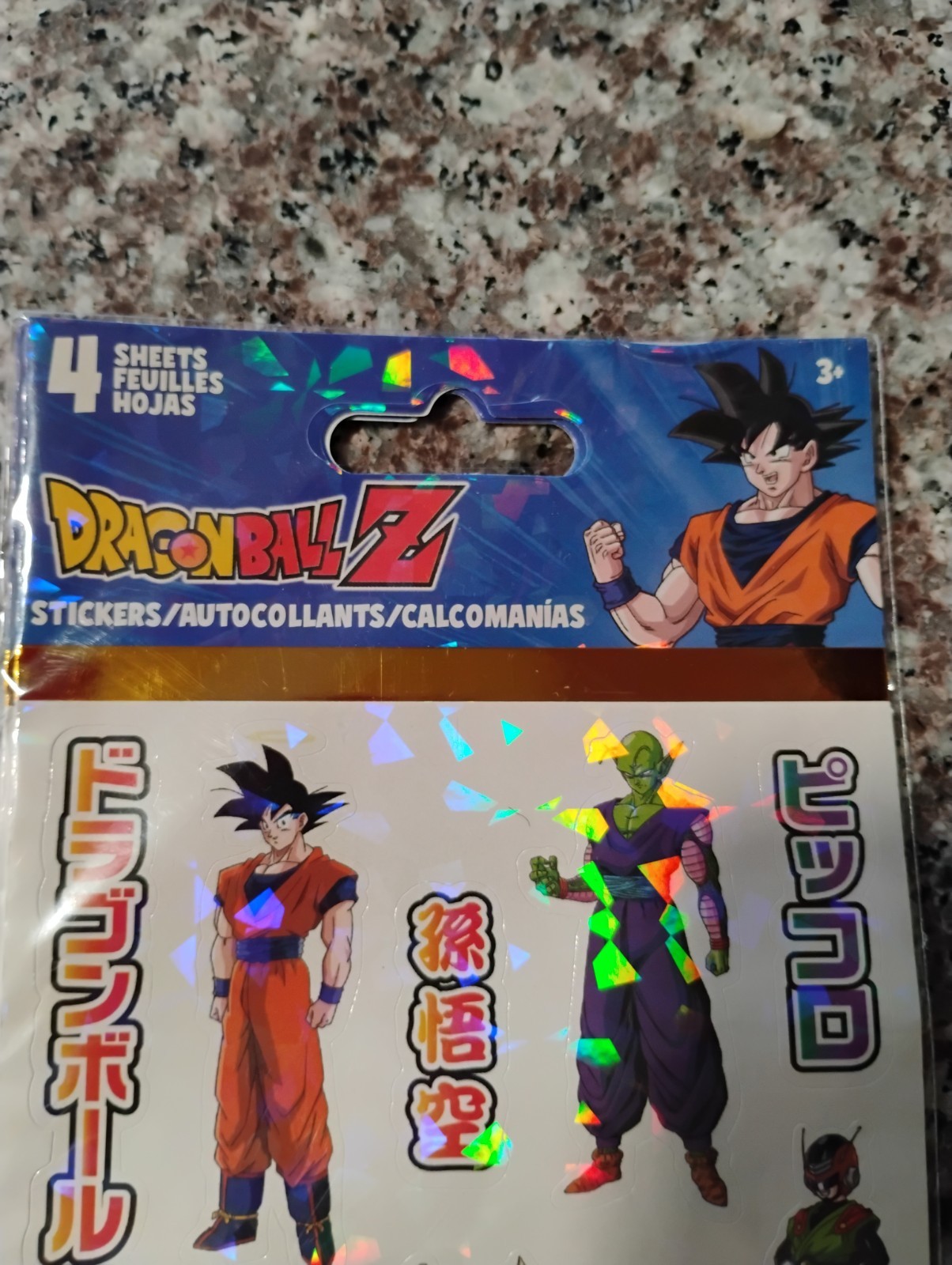Dragon Ball Z Sticker Decal Set Featuring Goku, Vegeta, Piccolo by SandyLion