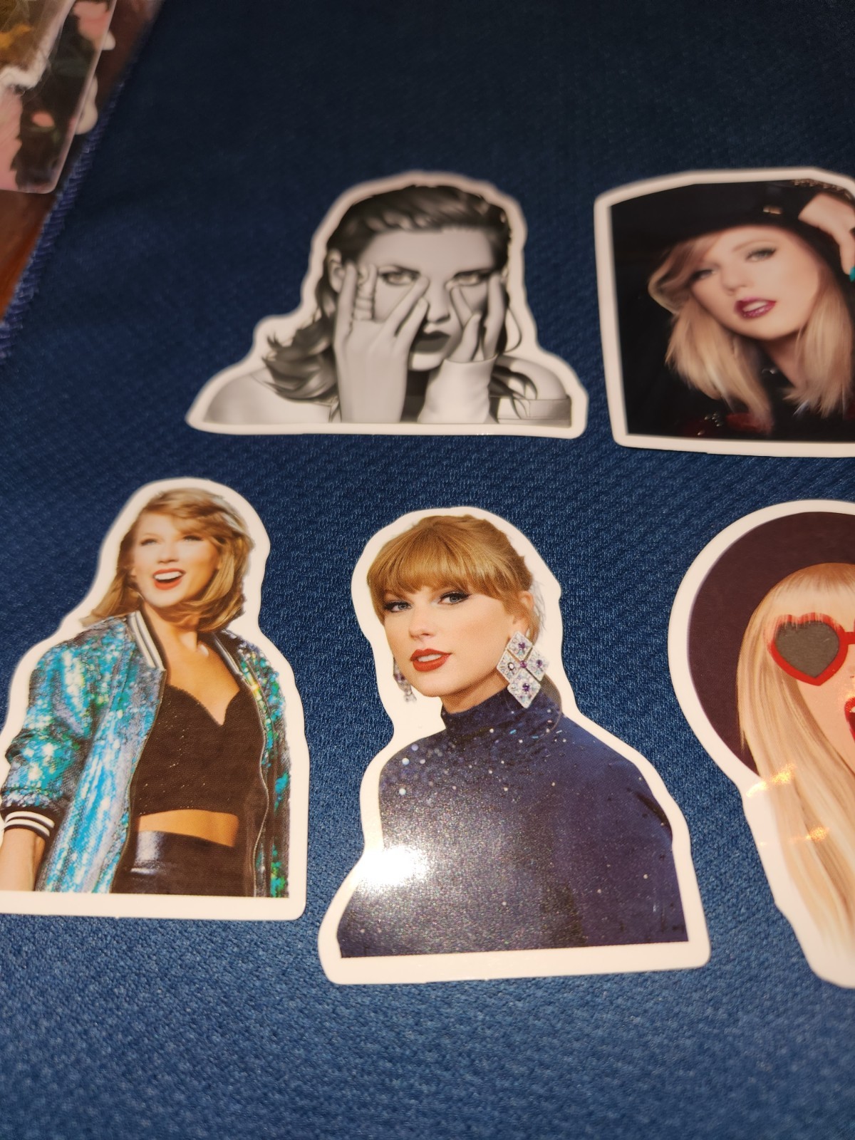 13 Taylor Swift Face Stickers, Swiftie Stickers, Laptop Stickers, Swiftie Decals