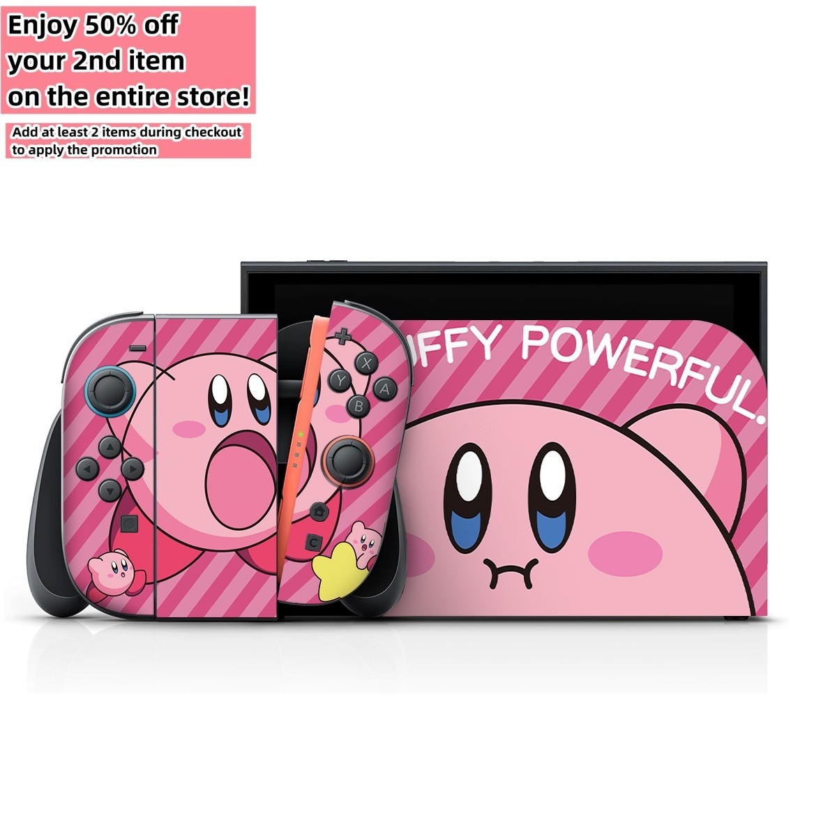 Vinyl Decal Skin Sticker for Nintendo Switch 2 Console + Joy-Con + Dock