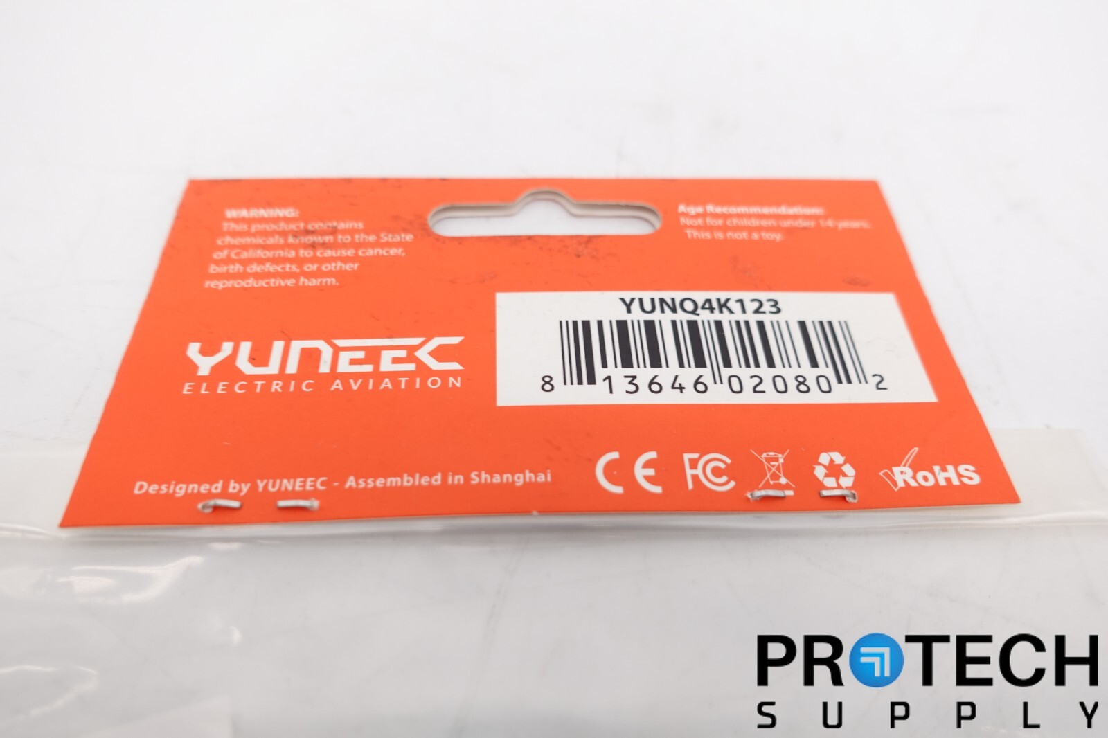 Yuneec Q500 4K Decal Set YUNQ4K123 NEW