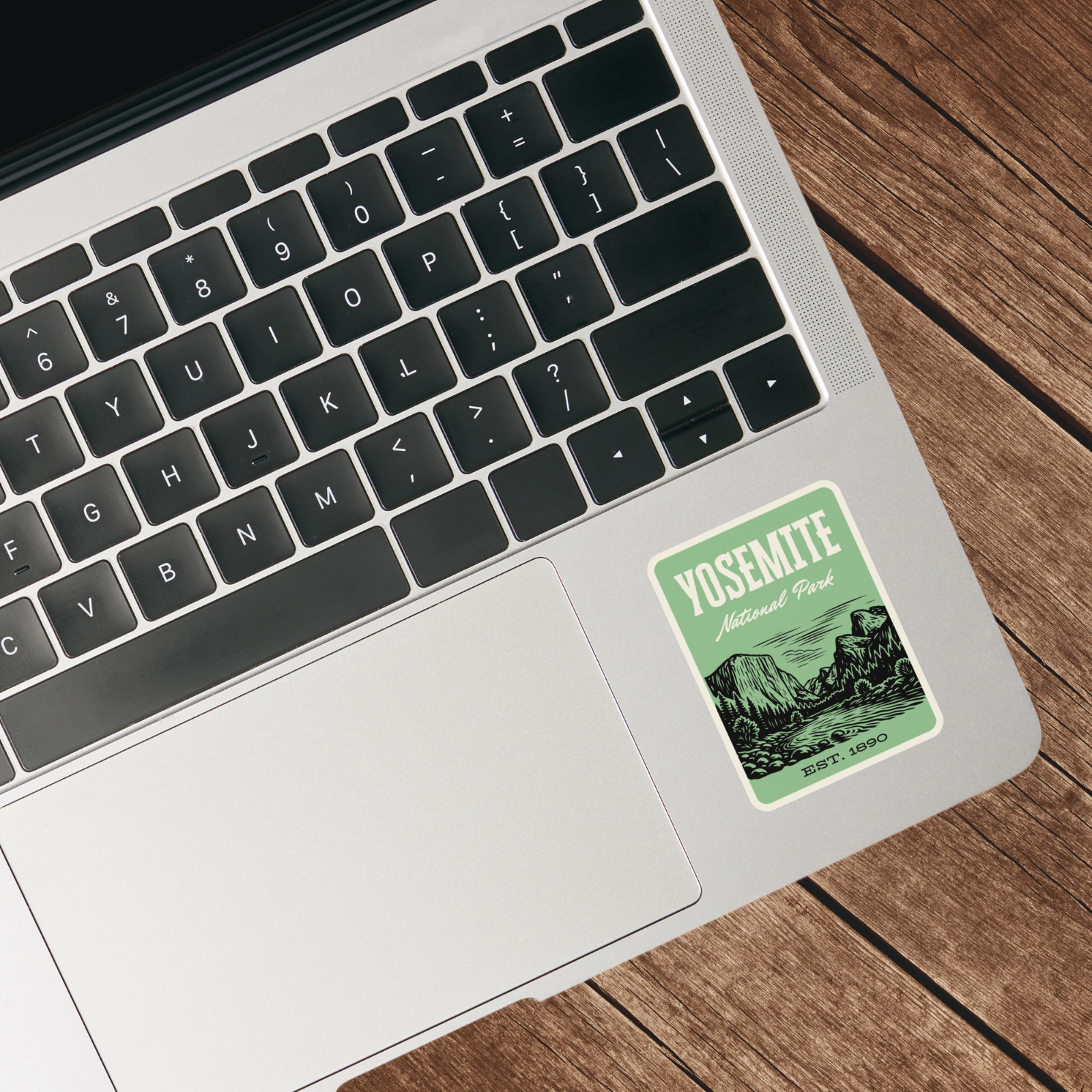 Yosemite National Park Sticker – Retro 1960s Style Decal
