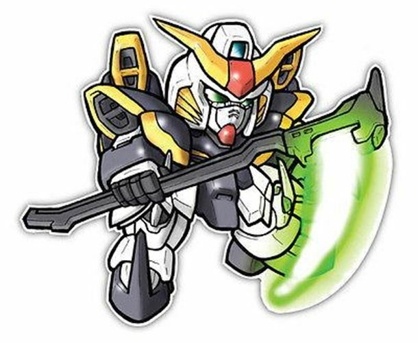 SD Gundam Wing Deathscythe Anime Car Window Decal Sticker E010