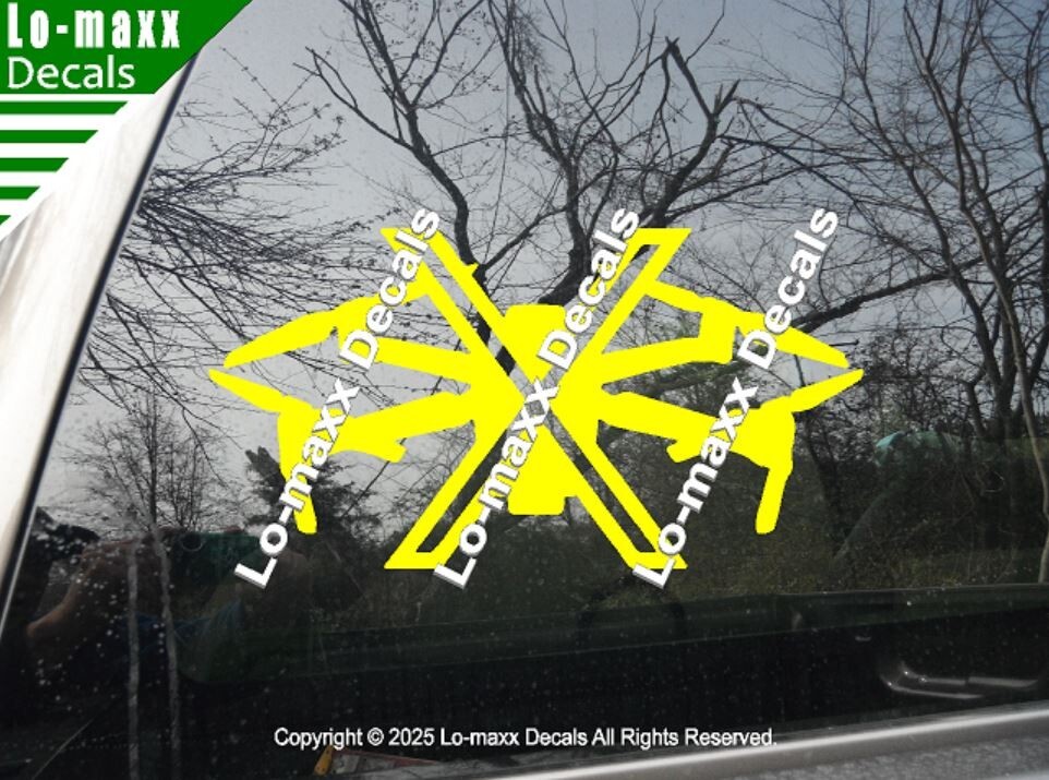 Drone UAV Hunter Kill Markings Car Truck SUV High Quality Die Cut Vinyl Decal