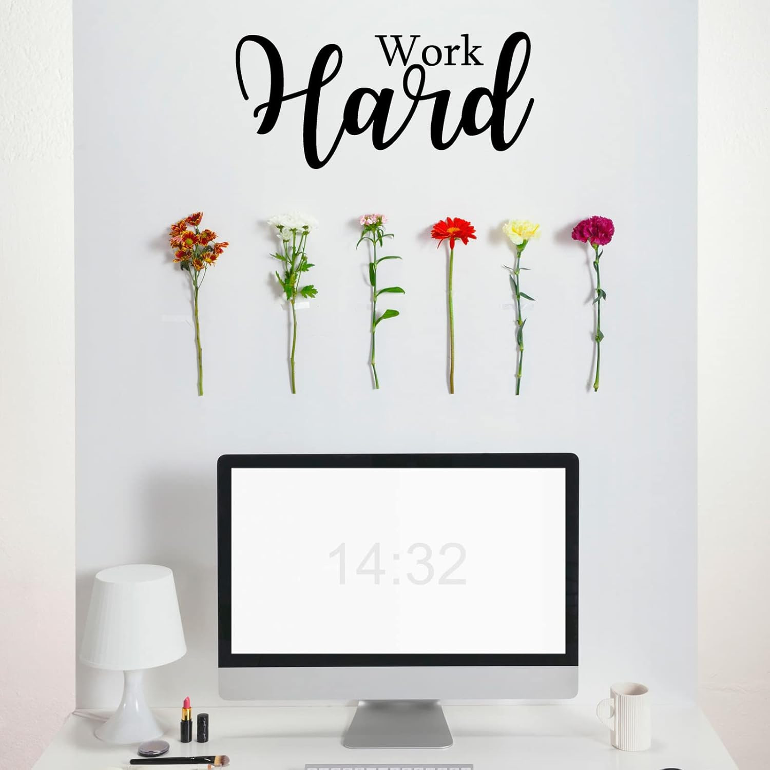 25 Pcs Inspirational Wall Decal Motivational Quote Peel and Stick Vinyl Wall Quo