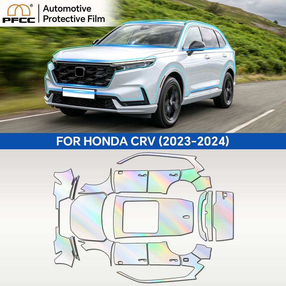 For Honda CR-V 2023-2025 Precut PPF Kit Paint Protection TPU Gloss Clear Film
