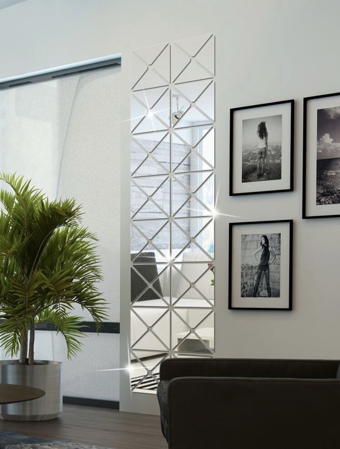Mirror design for wall living room bedroom bathroom kitchen dining room or lobby