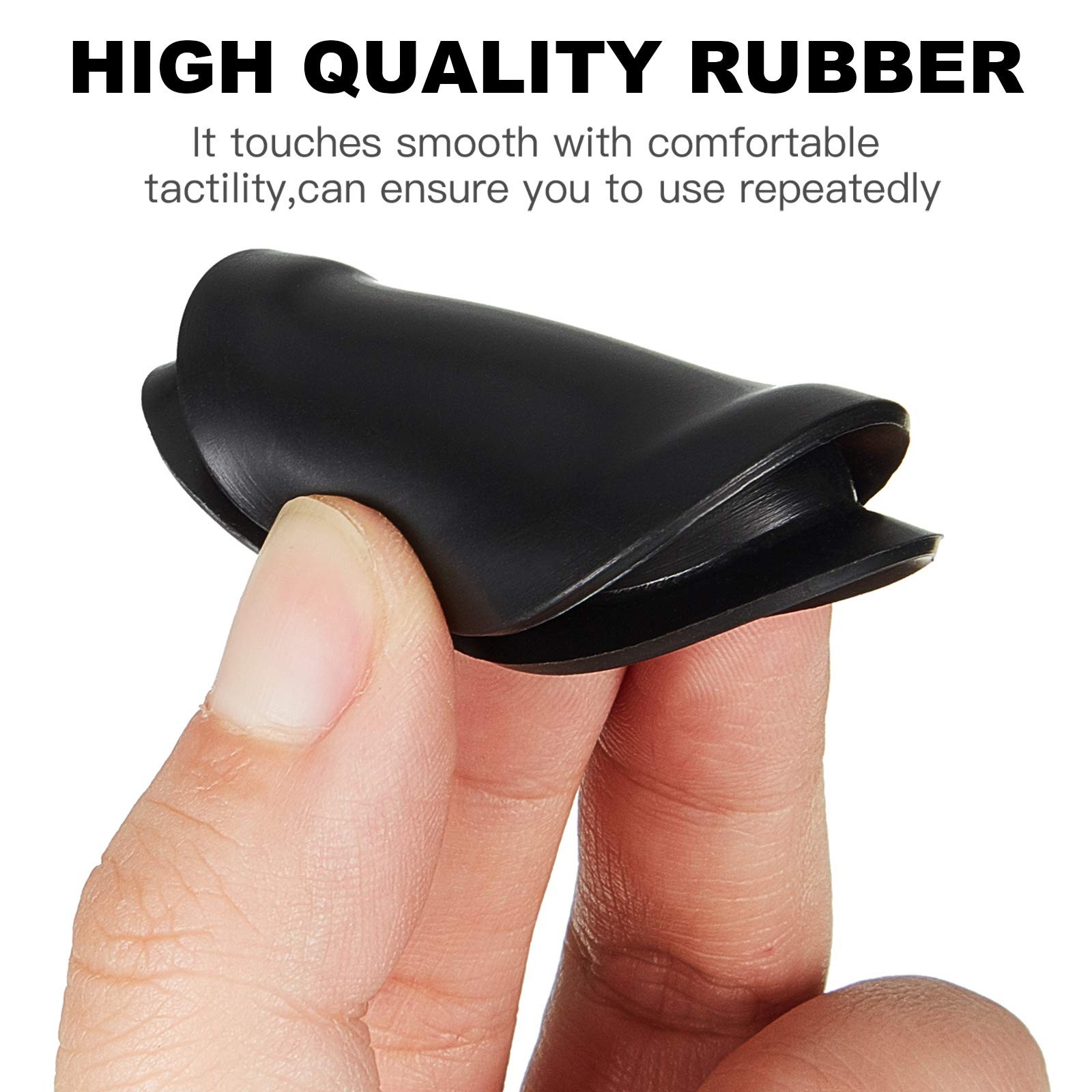 Boao 20 Pieces Piggy Bank Stopper Replacement Plugs 5 Sizes, Black