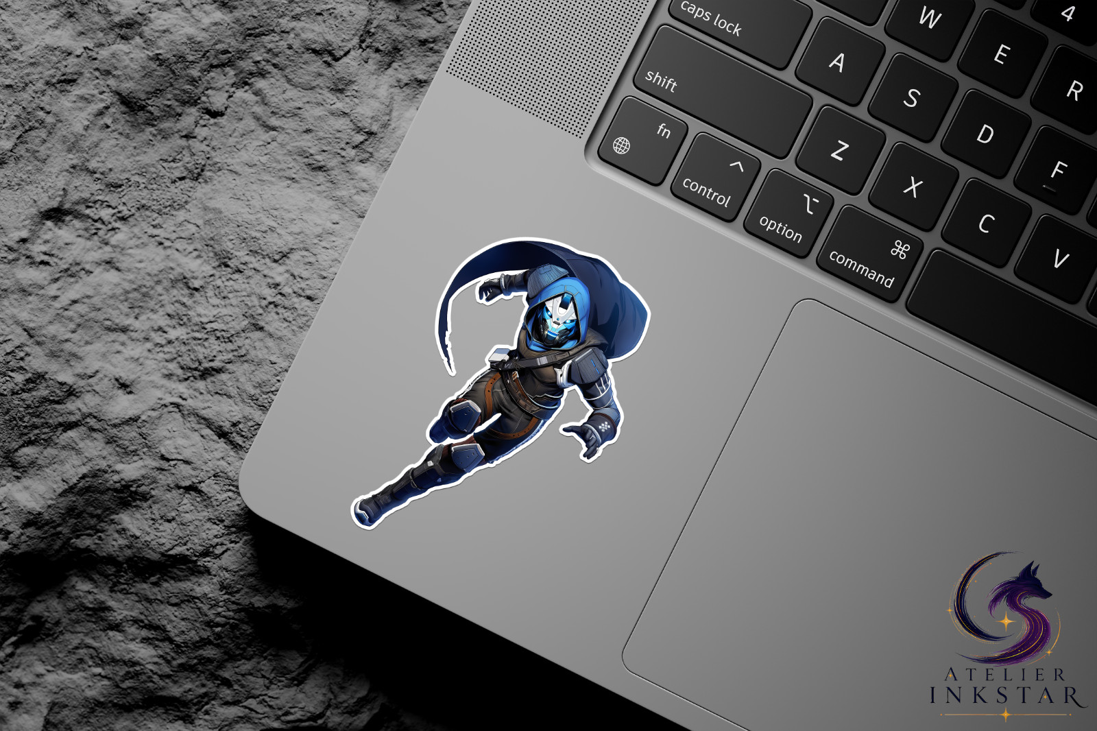 Destiny 2 Cayde-6 Sticker | Gaming Laptop Vinyl Decal