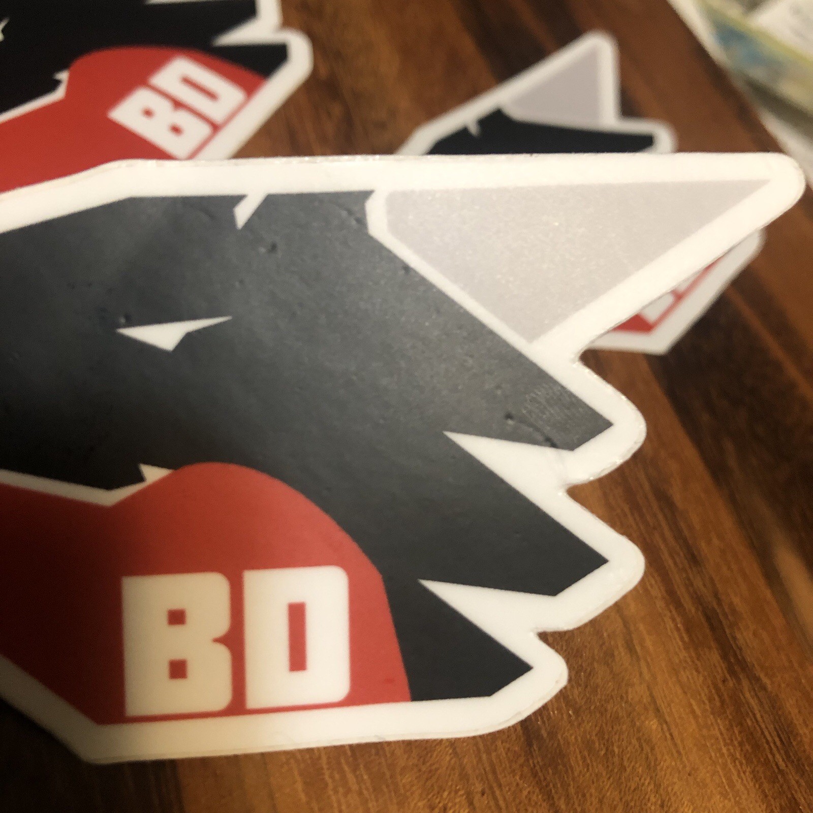 Bad Dragon Vinyl Sticker 3.75” (Lot Of 3, As-is)