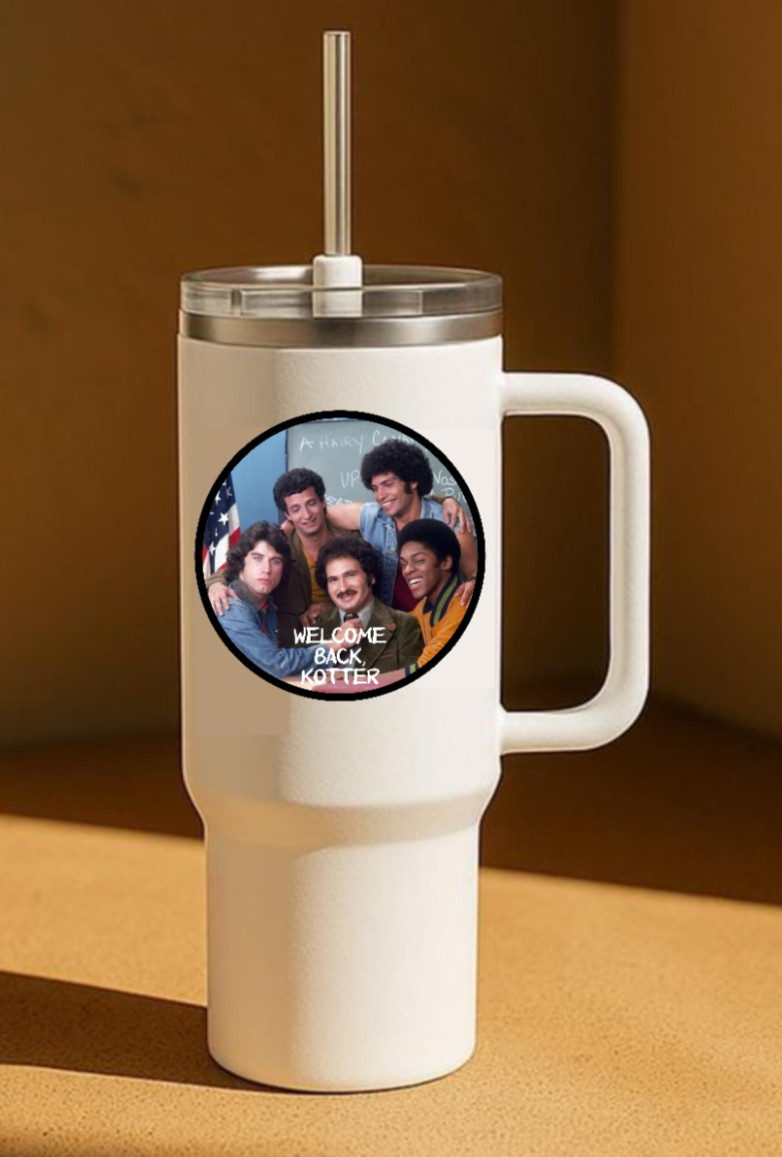 Welcome Back Kotter – 4" Vinyl Decal Handcrafted Laptop Decor Vehicle Cooler 25