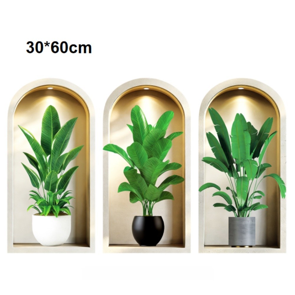 3D Wall Stickers Removable Decals Thickened PVC Removable Without Damage