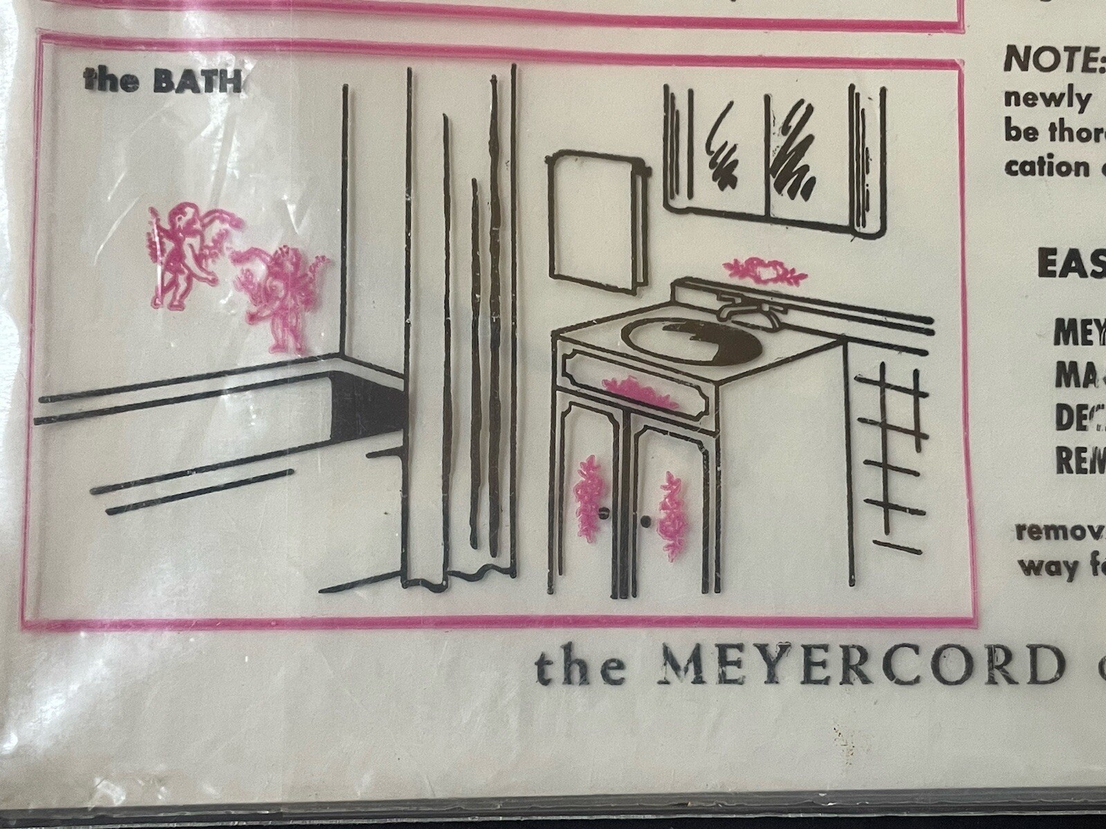 NEW Vintage MEYERCORD Decorative DECALS *Kitchen SPICES FLOWERS Alcohol Drinks