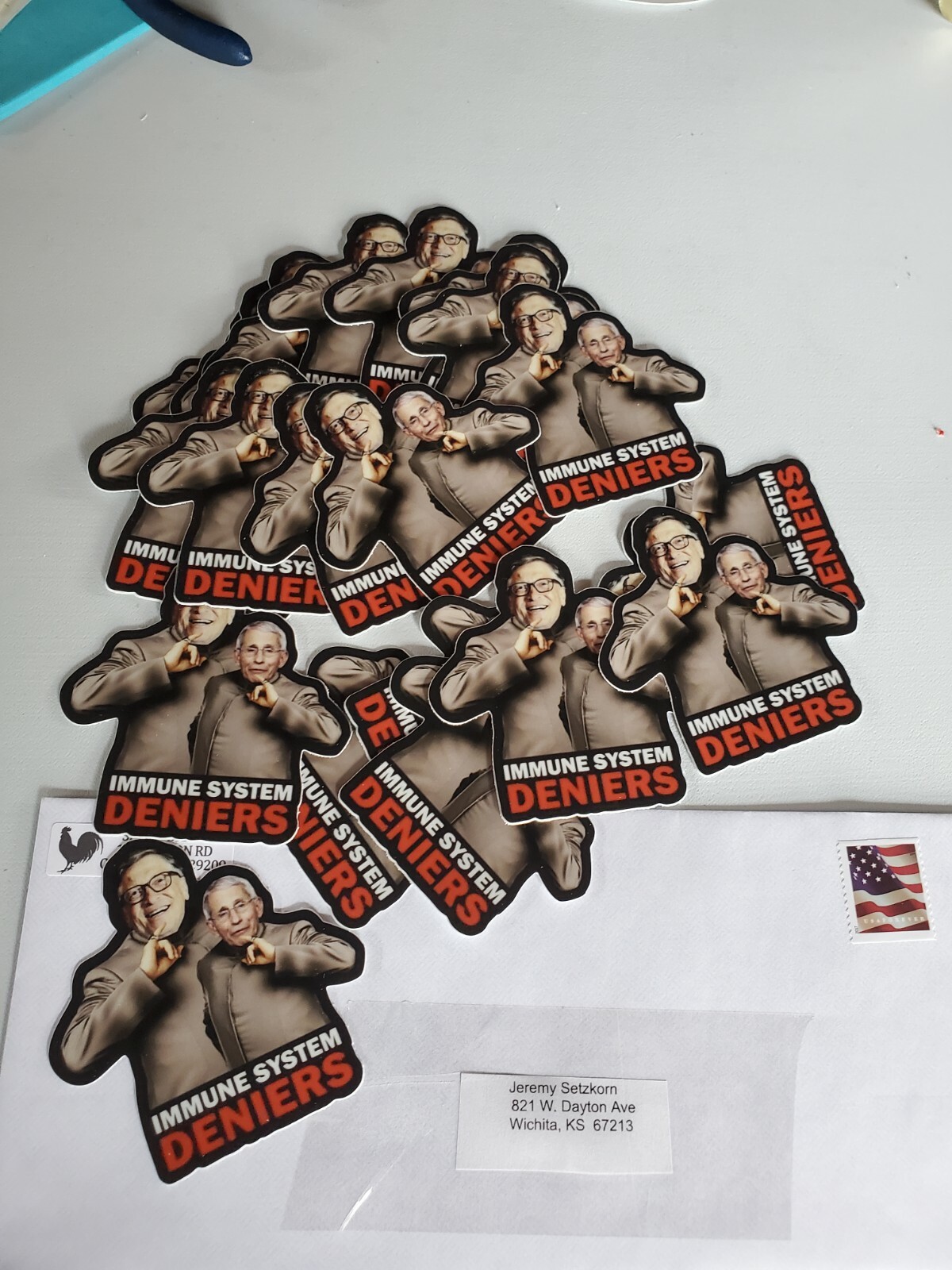 My Body My Choice Stickers lot of 5 Vaccine Passport GOV-DID PLANDEMIC HOAX