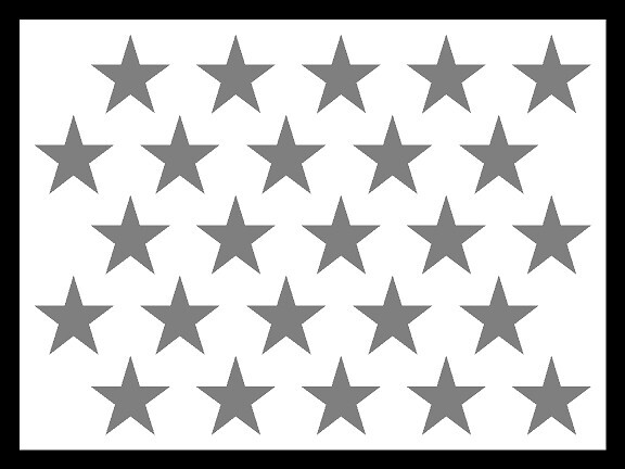 Polka Dot Stars Vinyl Decals Waterproof Outdoor Multiple Colors and Sizes