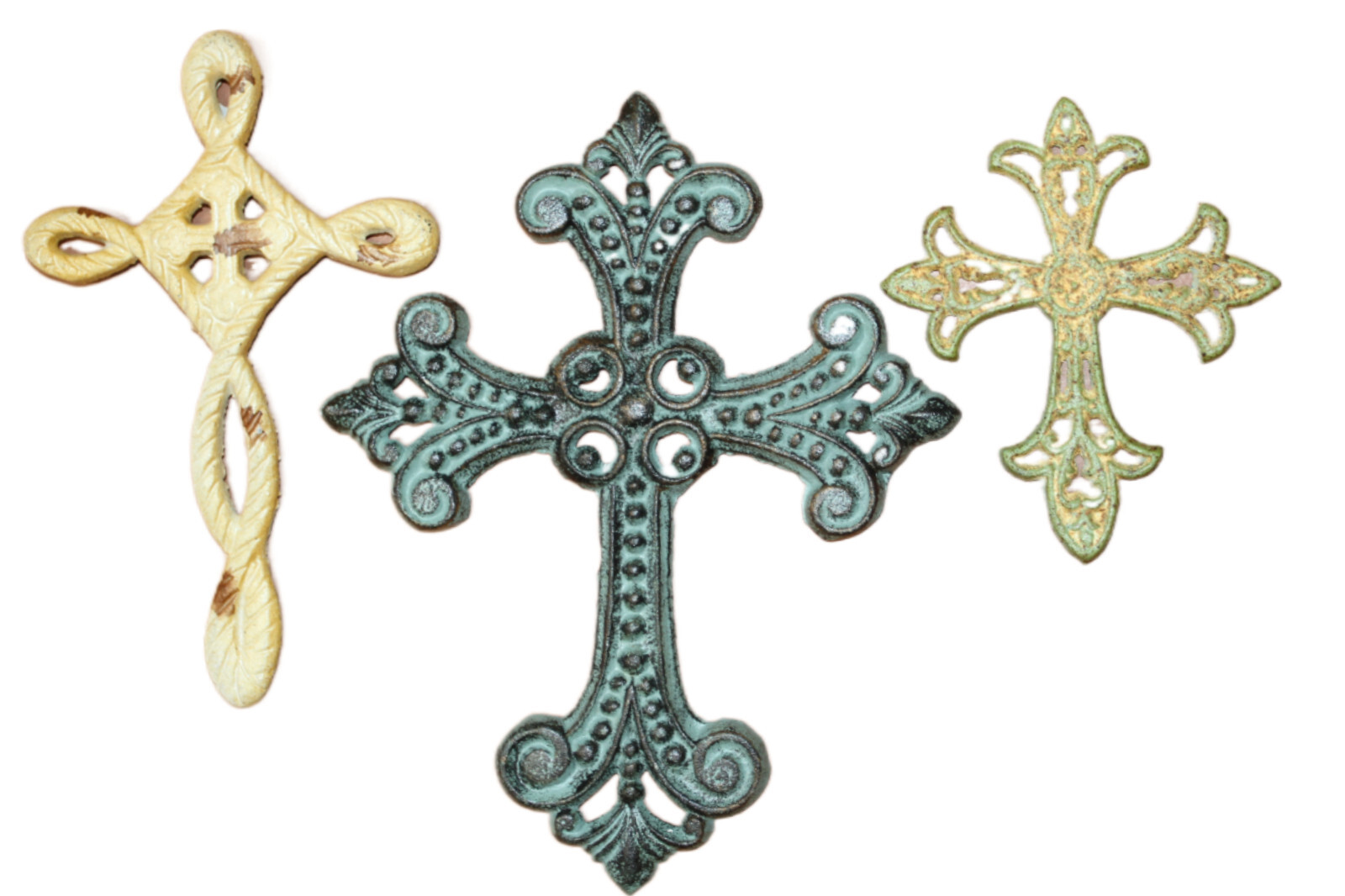 3pc SAN CARLOS Church DecorCross Wall Display,Religious Gifts,C-36-45-51