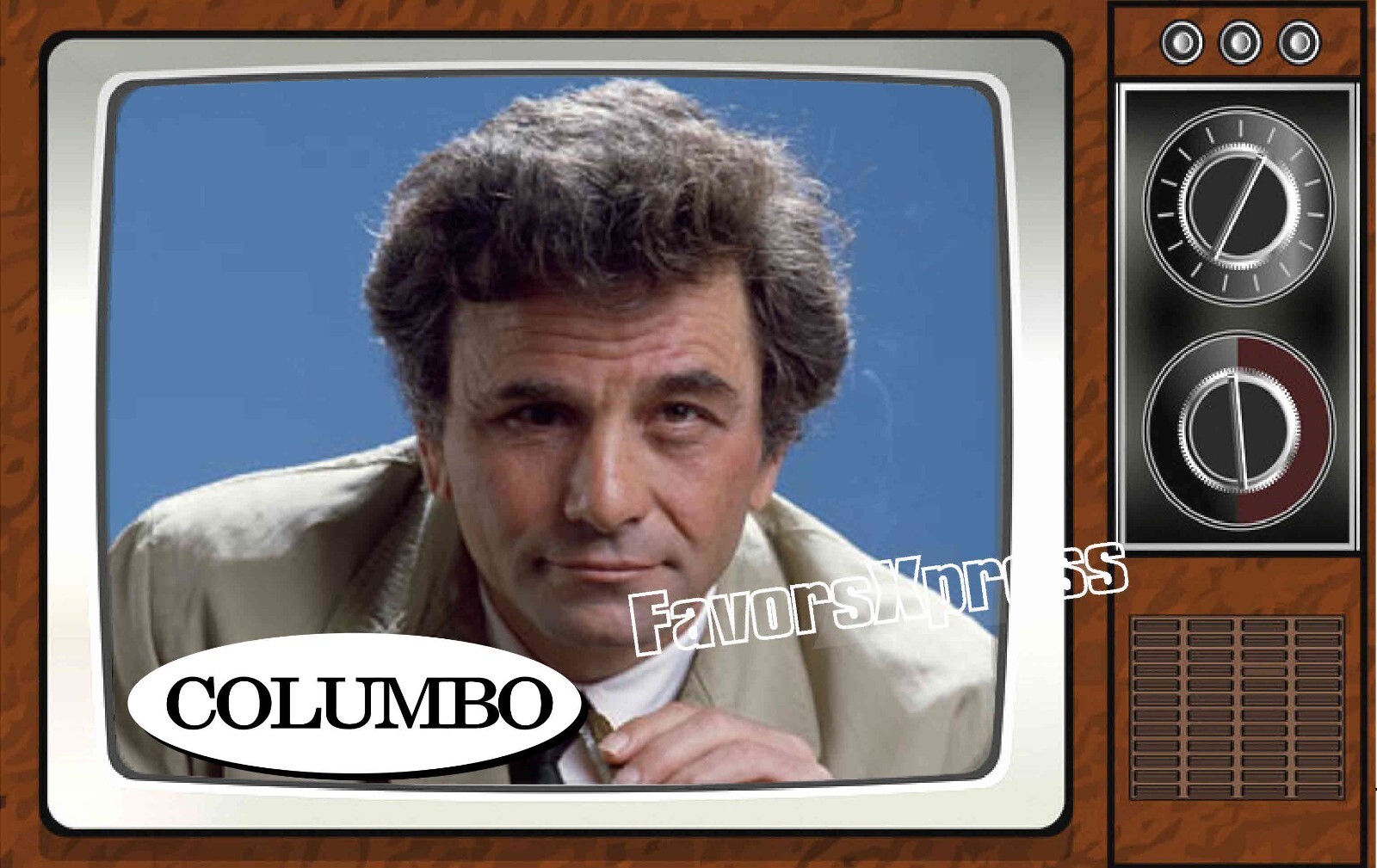 Columbo Classic TV Show PHOTO MAGNET 4 X 2.5 INCHES