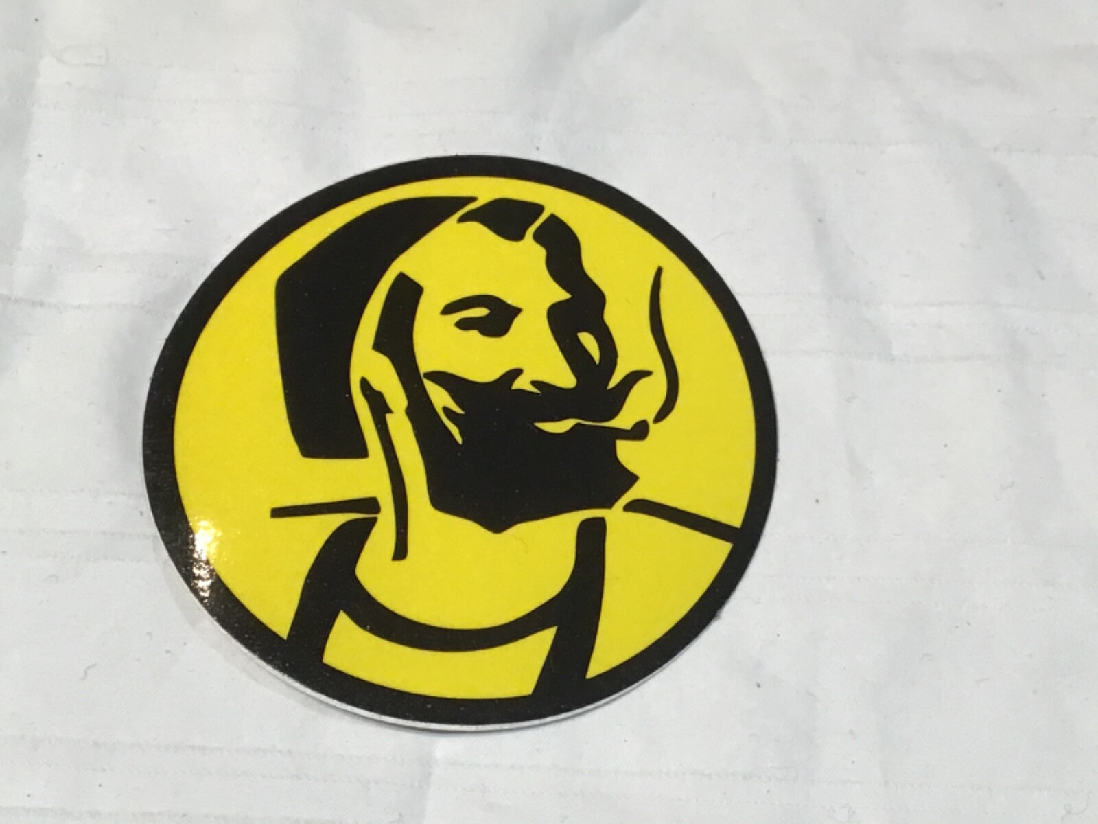 New ZIGZAG MAN Smoking Cig or ? Logo STICKER DECAL og nos Zig Zag Rolling Papers