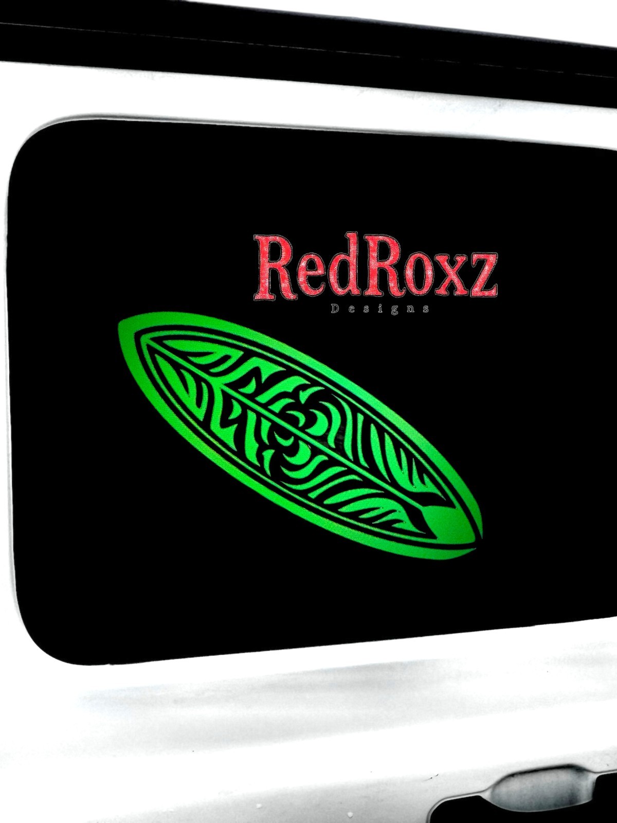Surfboard Vinyl Decal for car Windows Laptops Any Smooth Surface design #18