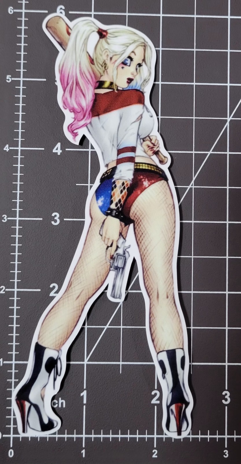 Batman Harley Quinn V1 Sticker 6"