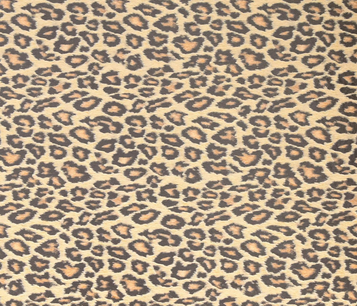 FAB12134 Leopard Adhesive Film, Neutral , Yellow